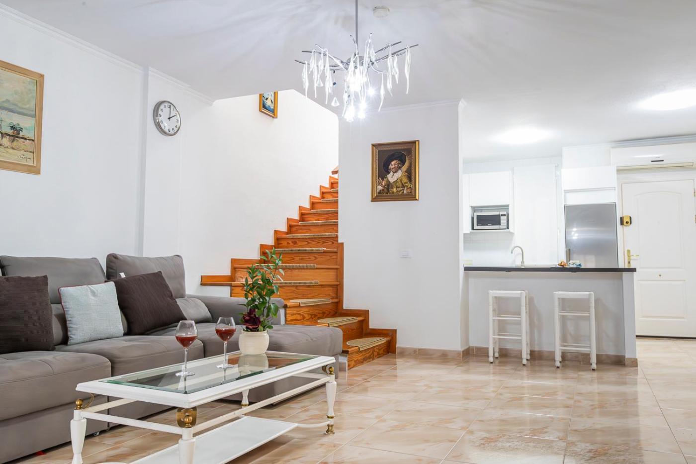 Ferienwohnung Cozy Townhouse With Ocean Views In Costa Adeje Exterior foto